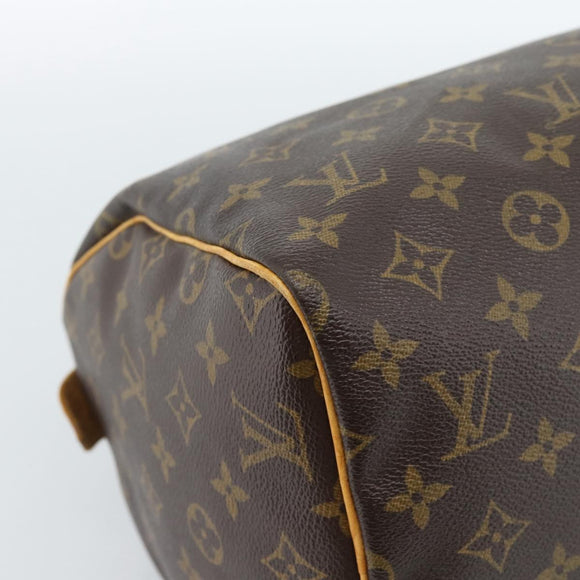 LOUIS VUITTON Monogram Speedy 30 Hand Bag M41526 LV Auth ka4625A
