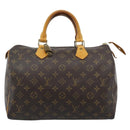 LOUIS VUITTON Monogram Speedy 30 Hand Bag M41526 LV Auth ka4625A-13
