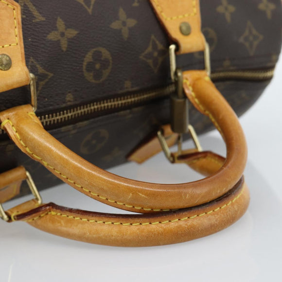 LOUIS VUITTON Monogram Speedy 30 Hand Bag M41526 LV Auth ka4625A