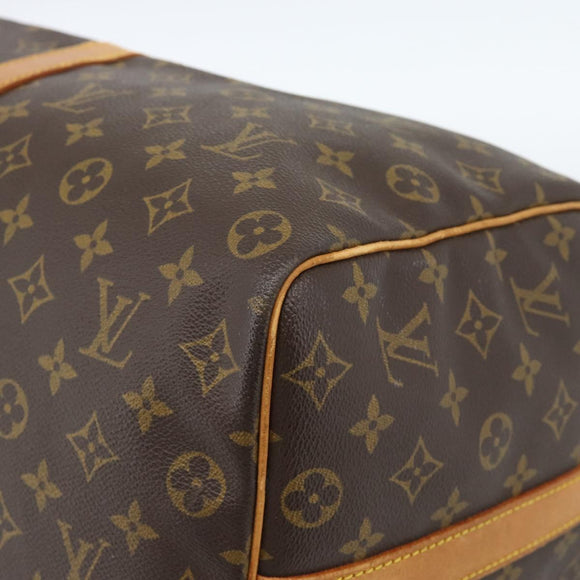 LOUIS VUITTON Monogram Keepall Bandouliere 50 Boston Bag M41416 LV Auth ka4628
