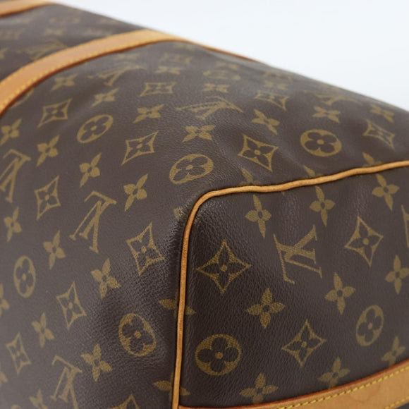LOUIS VUITTON Monogram Keepall Bandouliere 50 Boston Bag M41416 LV Auth ka4628