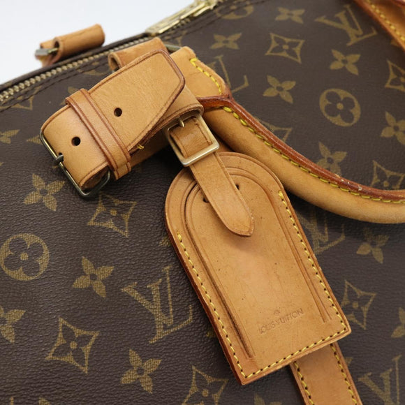 LOUIS VUITTON Monogram Keepall Bandouliere 50 Boston Bag M41416 LV Auth ka4628