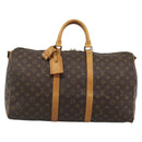 LOUIS VUITTON Monogram Keepall Bandouliere 50 Boston Bag M41416 LV Auth ka4628-13