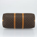 LOUIS VUITTON Monogram Keepall Bandouliere 50 Boston Bag M41416 LV Auth ka4628-5