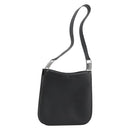 Salvatore Ferragamo Vala Shoulder Bag Leather Black Silver Auth ka4630-1