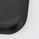 Salvatore Ferragamo Vala Shoulder Bag Leather Black Silver Auth ka4630-9