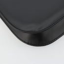Salvatore Ferragamo Vala Shoulder Bag Leather Black Silver Auth ka4630-14