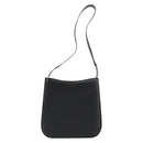 Salvatore Ferragamo Vala Shoulder Bag Leather Black Silver Auth ka4630-13