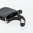Salvatore Ferragamo Vala Shoulder Bag Leather Black Silver Auth ka4630-7