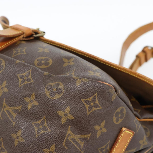 LOUIS VUITTON Monogram Saumur 35 Shoulder Bag M42254 LV Auth ka4631