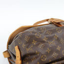 LOUIS VUITTON Monogram Saumur 35 Shoulder Bag M42254 LV Auth ka4631-16
