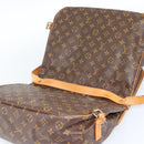 LOUIS VUITTON Monogram Saumur 35 Shoulder Bag M42254 LV Auth ka4631-20