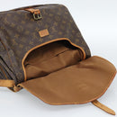 LOUIS VUITTON Monogram Saumur 35 Shoulder Bag M42254 LV Auth ka4631-21