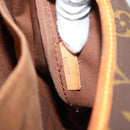 LOUIS VUITTON Monogram Saumur 35 Shoulder Bag M42254 LV Auth ka4631-12