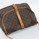LOUIS VUITTON Monogram Saumur 35 Shoulder Bag M42254 LV Auth ka4631-8