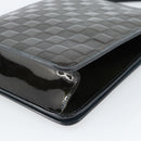 LOUIS VUITTON Damier Vernis Club Bag Green Petrol blue M92128 LV Auth ka4633-12