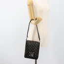 LOUIS VUITTON Damier Vernis Club Bag Green Petrol blue M92128 LV Auth ka4633-23