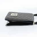 LOUIS VUITTON Damier Vernis Club Bag Green Petrol blue M92128 LV Auth ka4633-5