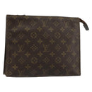 LOUIS VUITTON Monogram Poche Toilette 26 Pouch M47542 LV Auth ka4634-1