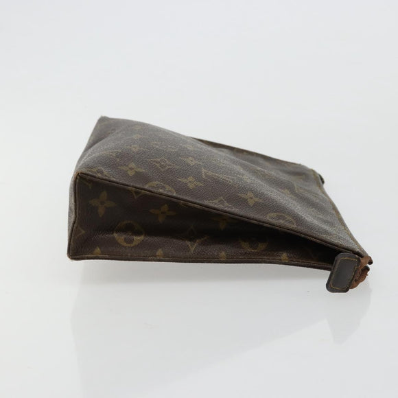 LOUIS VUITTON Monogram Poche Toilette 26 Pouch M47542 LV Auth ka4634