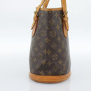 LOUIS VUITTON Monogram Bucket PM Shoulder Bag M42238 LV Auth ka4635-3