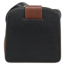 LOEWE Shoulder Bag Leather Black Brown Gold Auth ka4636A-3