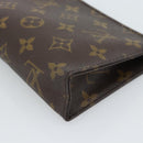 LOUIS VUITTON Monogram Poche Toilette 15 Etui M47546 LV Auth ka4639-15