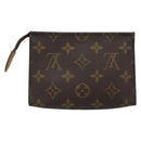 LOUIS VUITTON Monogram Poche Toilette 15 Etui M47546 LV Auth ka4639-2