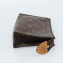 LOUIS VUITTON Monogram Poche Toilette 15 Etui M47546 LV Auth ka4639-4
