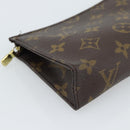 LOUIS VUITTON Monogram Poche Toilette 15 Etui M47546 LV Auth ka4639-14