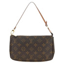 LOUIS VUITTON Monogram Pochette Accessoires Pouch M51980 LV Auth ka4644V-2