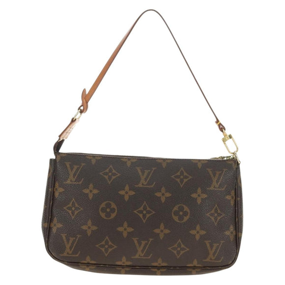 LOUIS VUITTON Monogram Pochette Accessoires Pouch M51980 LV Auth ka4644V