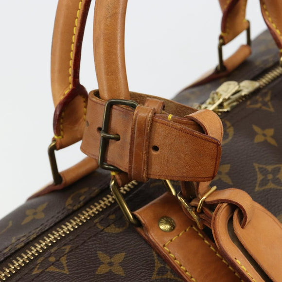 LOUIS VUITTON Monogram Keepall 50 Boston Bag M41426 LV Auth ka4646A