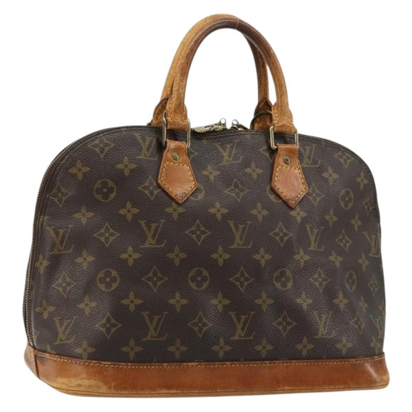 LOUIS VUITTON Monogram Alma Hand Bag M51130 LV Auth ka4649