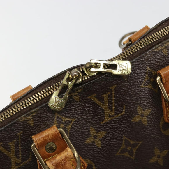 LOUIS VUITTON Monogram Alma Hand Bag M51130 LV Auth ka4649