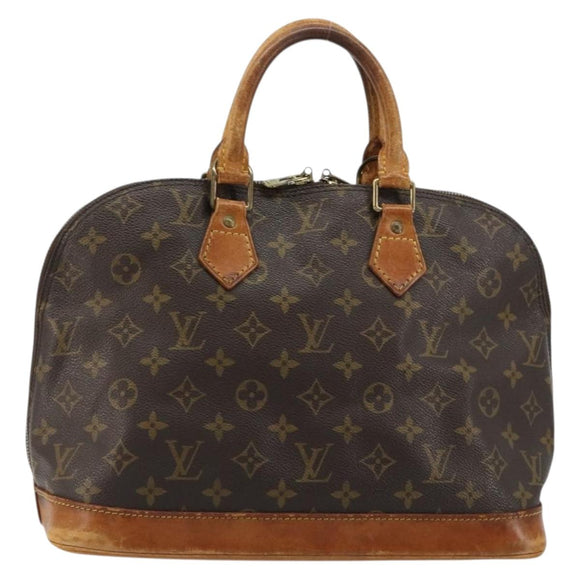LOUIS VUITTON Monogram Alma Hand Bag M51130 LV Auth ka4649