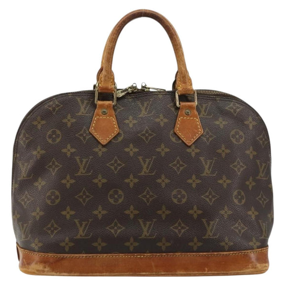 LOUIS VUITTON Monogram Alma Hand Bag M51130 LV Auth ka4649