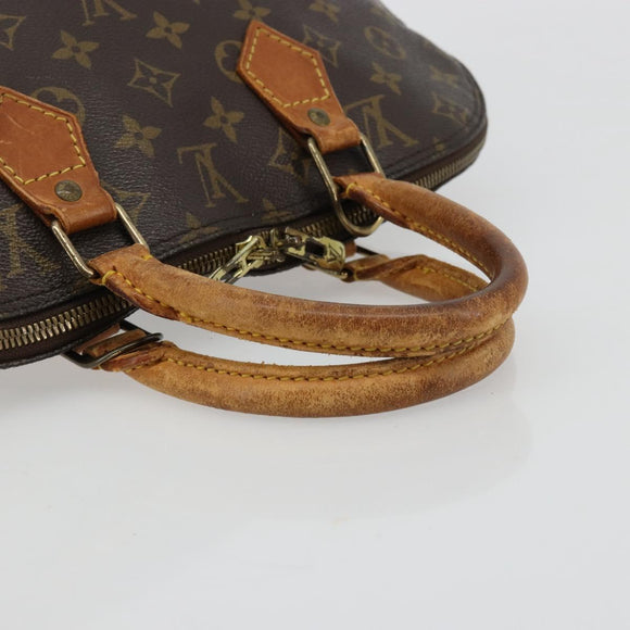 LOUIS VUITTON Monogram Alma Hand Bag M51130 LV Auth ka4649