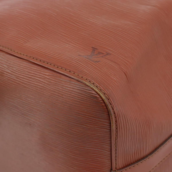 LOUIS VUITTON Epi Noe Shoulder Bag Brown M44028 LV Auth ka4650