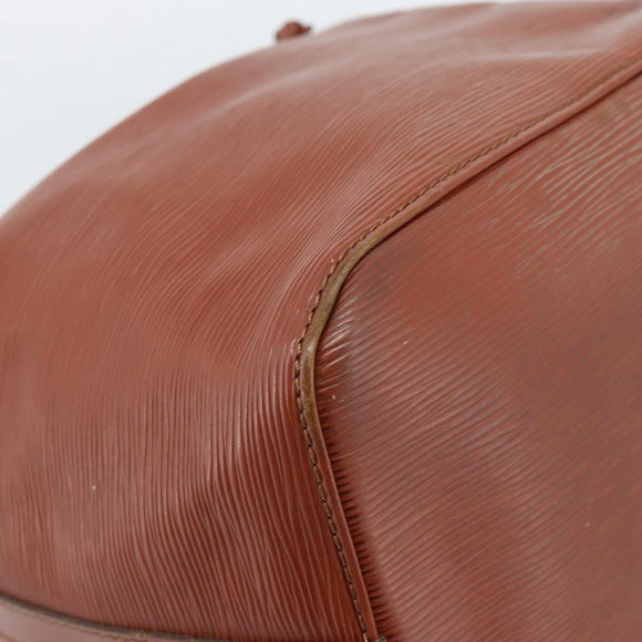 LOUIS VUITTON Epi Noe Shoulder Bag Brown M44028 LV Auth ka4650