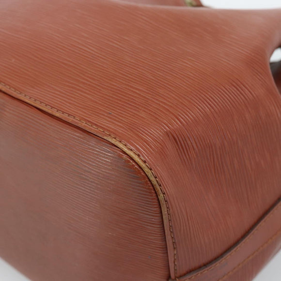 LOUIS VUITTON Epi Noe Shoulder Bag Brown M44028 LV Auth ka4650