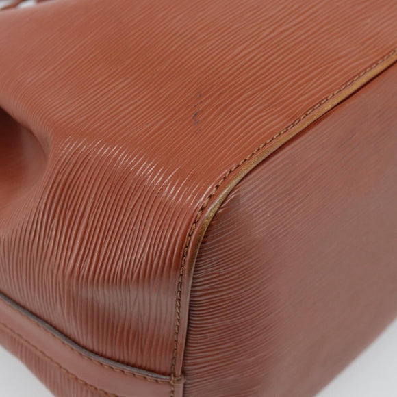 LOUIS VUITTON Epi Noe Shoulder Bag Brown M44028 LV Auth ka4650