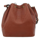 LOUIS VUITTON Epi Noe Shoulder Bag Brown M44028 LV Auth ka4650-2