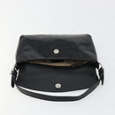 Salvatore Ferragamo Shoulder Bag Patent leather Black Silver Auth ka4653-17