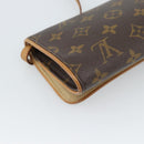 LOUIS VUITTON Monogram Pochette Twin GM Shoulder Bag M51852 LV Auth ka4656A-16