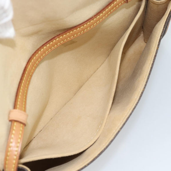 LOUIS VUITTON Monogram Pochette Twin GM Shoulder Bag M51852 LV Auth ka4656A