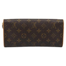 LOUIS VUITTON Monogram Pochette Twin GM Shoulder Bag M51852 LV Auth ka4656A-2