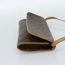 LOUIS VUITTON Monogram Pochette Twin GM Shoulder Bag M51852 LV Auth ka4656A-4