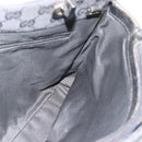 GUCCI GG Canvas Bamboo Hand Bag Black Silver 002 1016 Auth ka4657-17