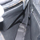 GUCCI GG Canvas Bamboo Hand Bag Black Silver 002 1016 Auth ka4657-18